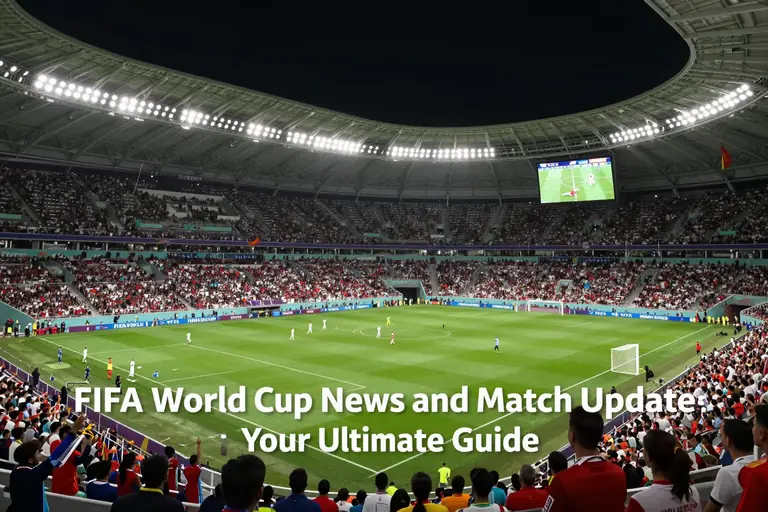 FIFA World Cup News and Match Updates: Your Ultimate Guide to the Global Spectacle