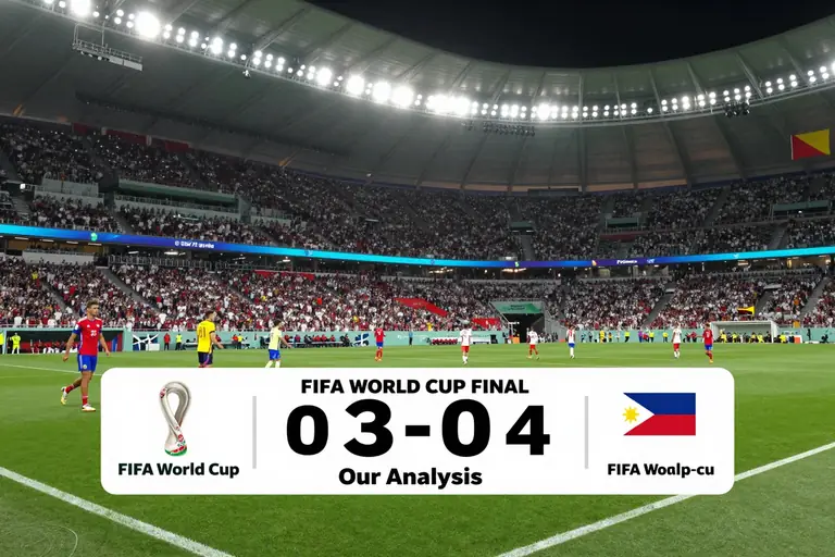 FIFA World Cup Final Score Prediction: Our Analysis