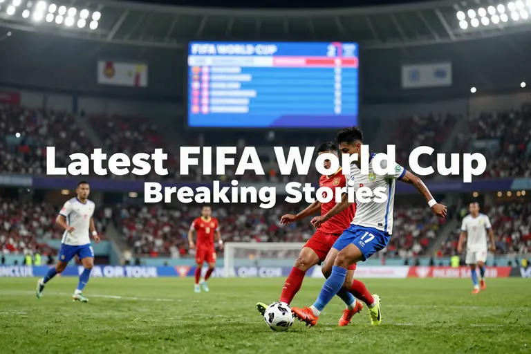 Latest FIFA World Cup Breaking Stories