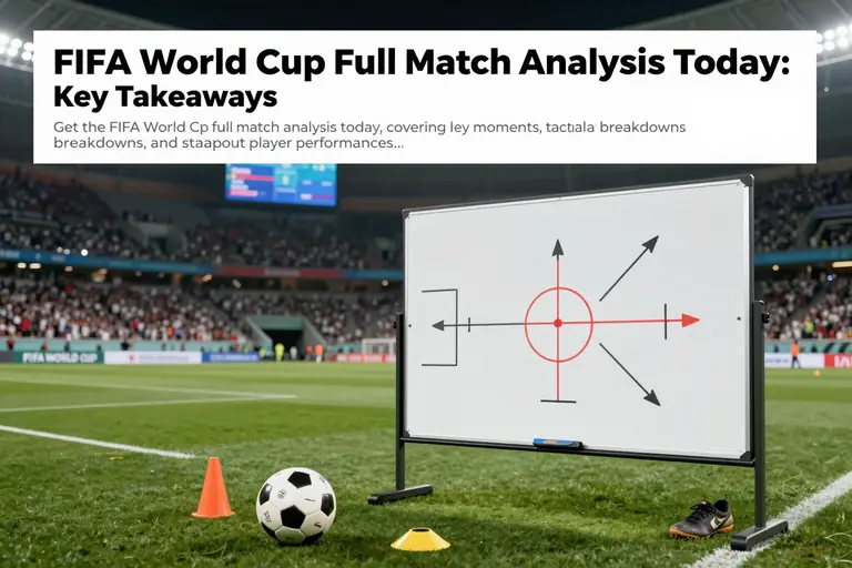 FIFA World Cup Full Match Analysis Today: Key Takeaways