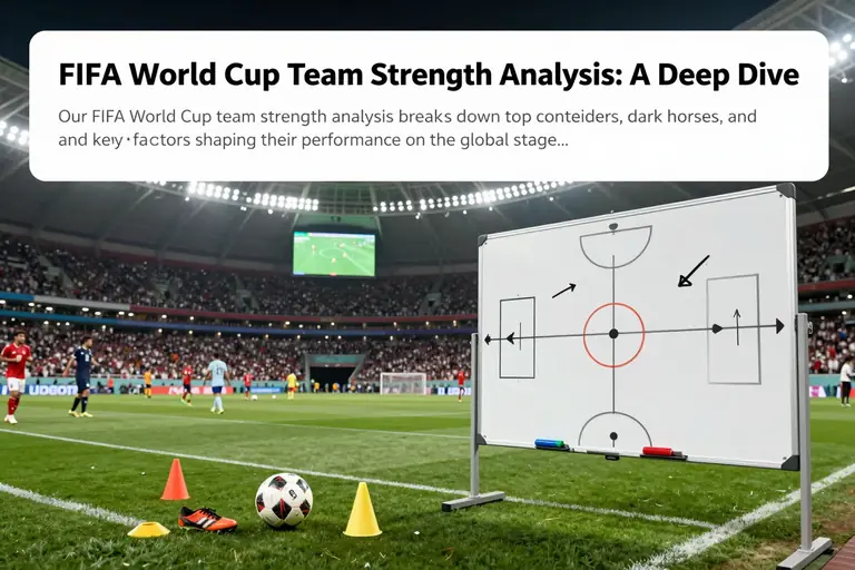 FIFA World Cup Team Strength Analysis: A Deep Dive into Contenders and Dark Horses