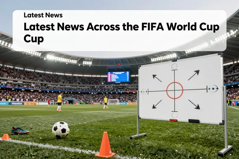 Latest News Across the FIFA World Cup