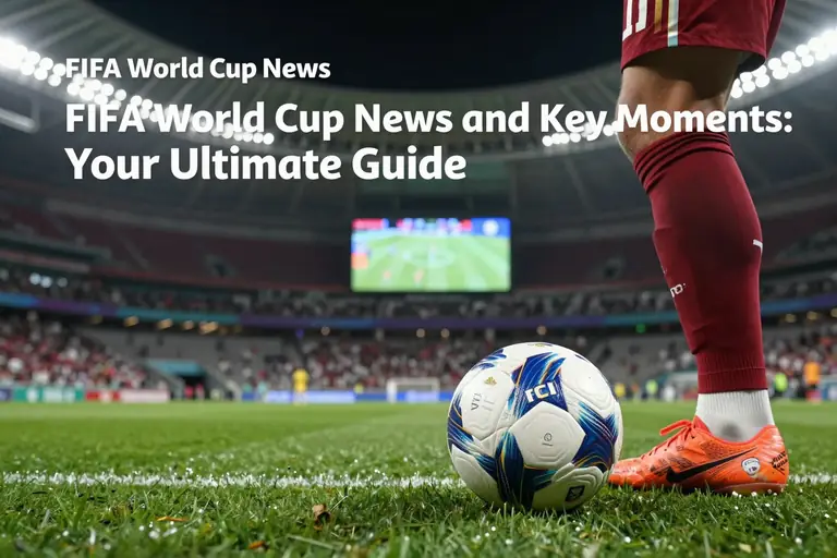 FIFA World Cup News and Key Moments: Your Ultimate Guide