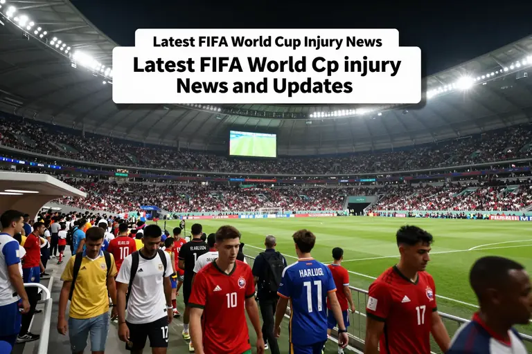 Latest FIFA World Cup Injury News and Updates